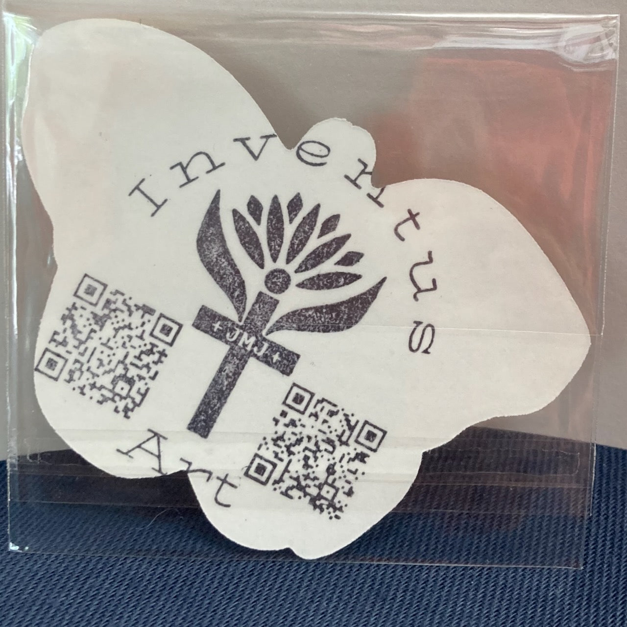 Cecropia Moth Vinyl Sticker (3″ × 2.13″)