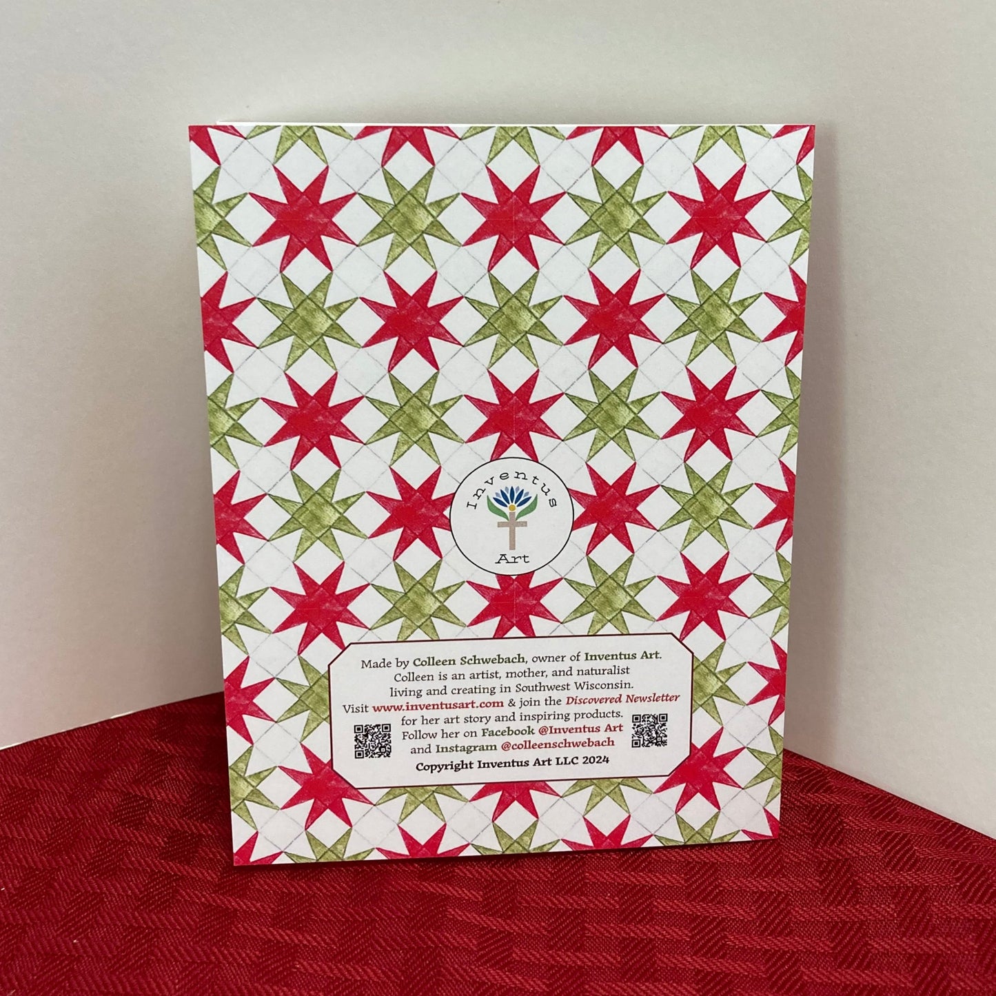 Single "Rejoice" Christmas Greeting Card (A2)