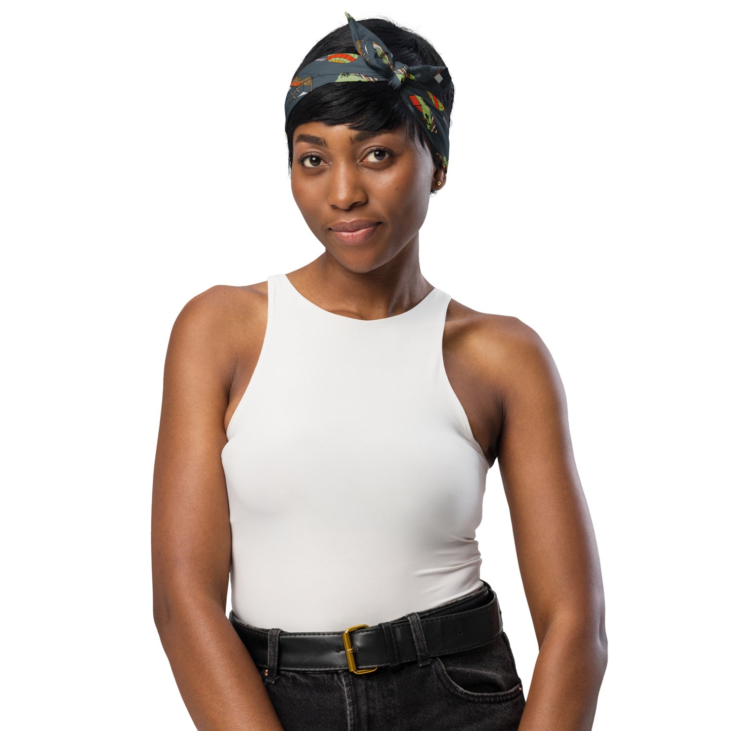 Dark-Blue "Dreaming Adventure" Bandana (3 sizes)