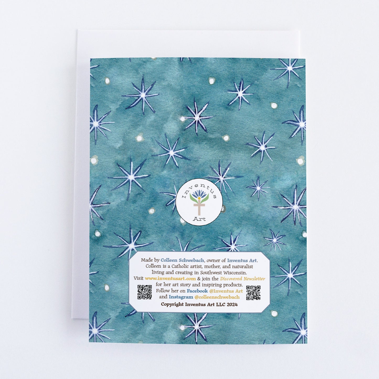 Box of 10 "Christ is Born" Christmas Greeting Cards (A2)