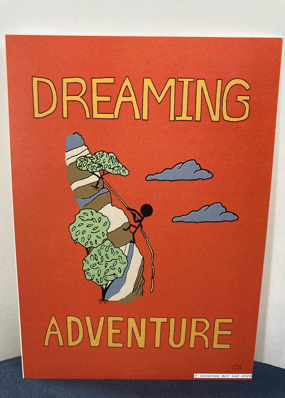 Special Edition Unframed, Un-matted Dreaming Adventure Art Prints on Paper (5"x7") (6 prints to choose from)