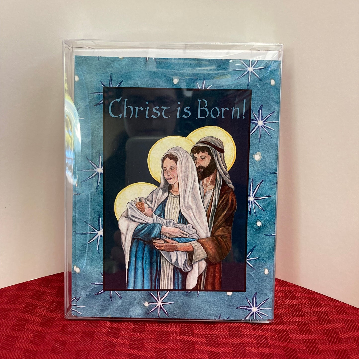 Box of 10 "Merry and Bright" Christmas Greeting Cards (A2) (Copy)