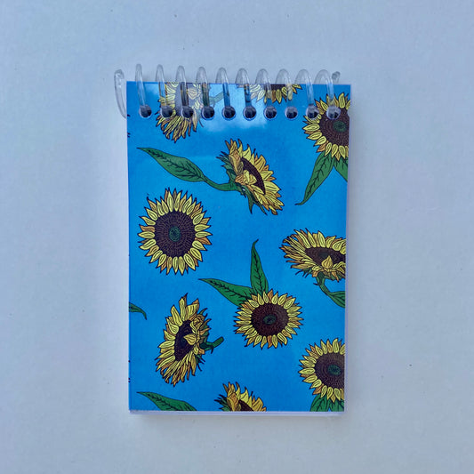 Mini Multimedia Nature Journal – 2.5"x3.5" Sketchbook (signed art cover; perforated)