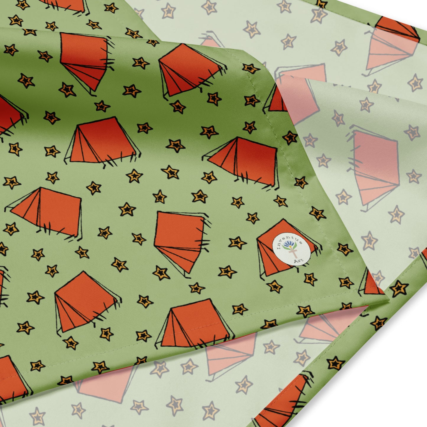 Green Camping "Dreaming Adventure" Bandana (3 sizes)