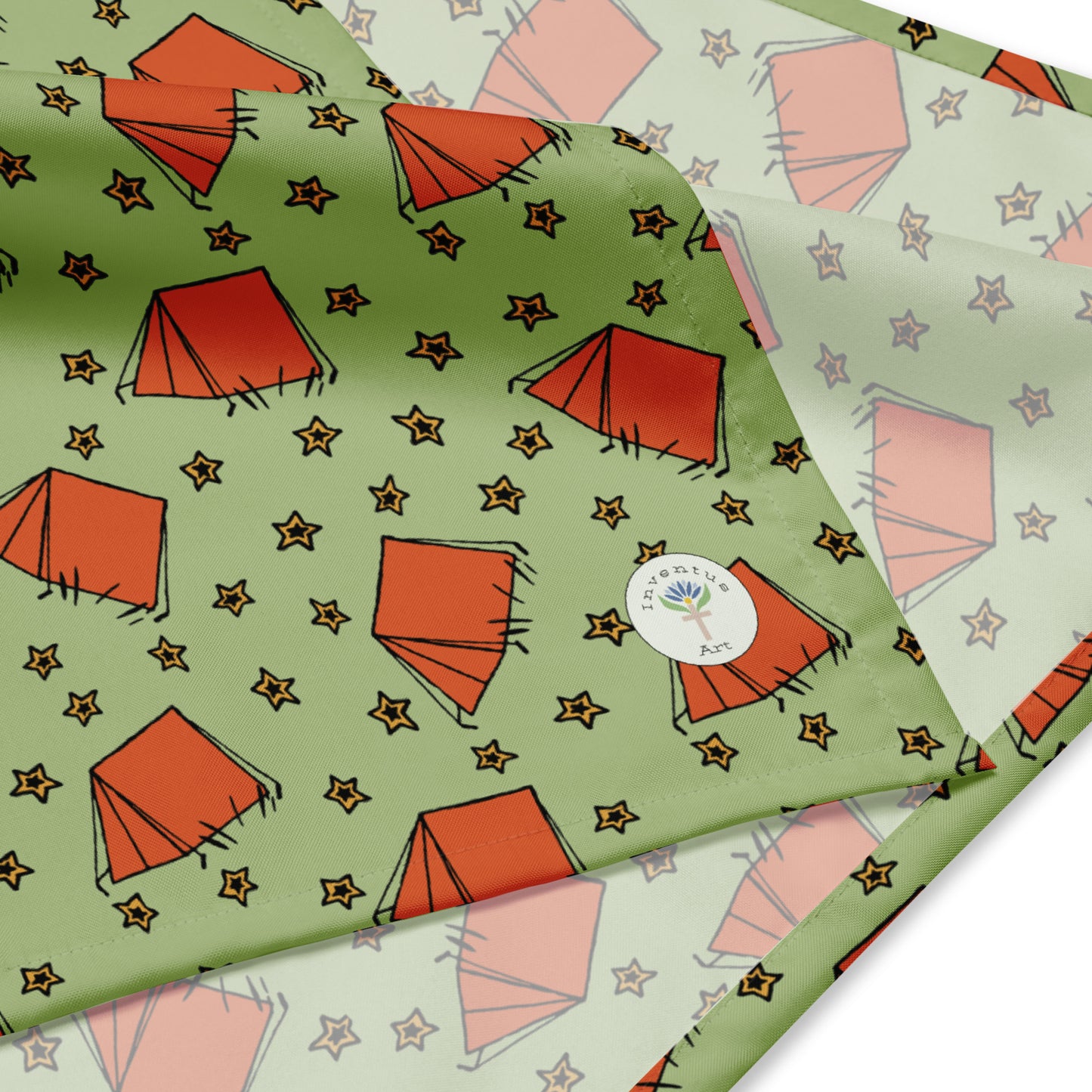 Green Camping "Dreaming Adventure" Bandana (3 sizes)