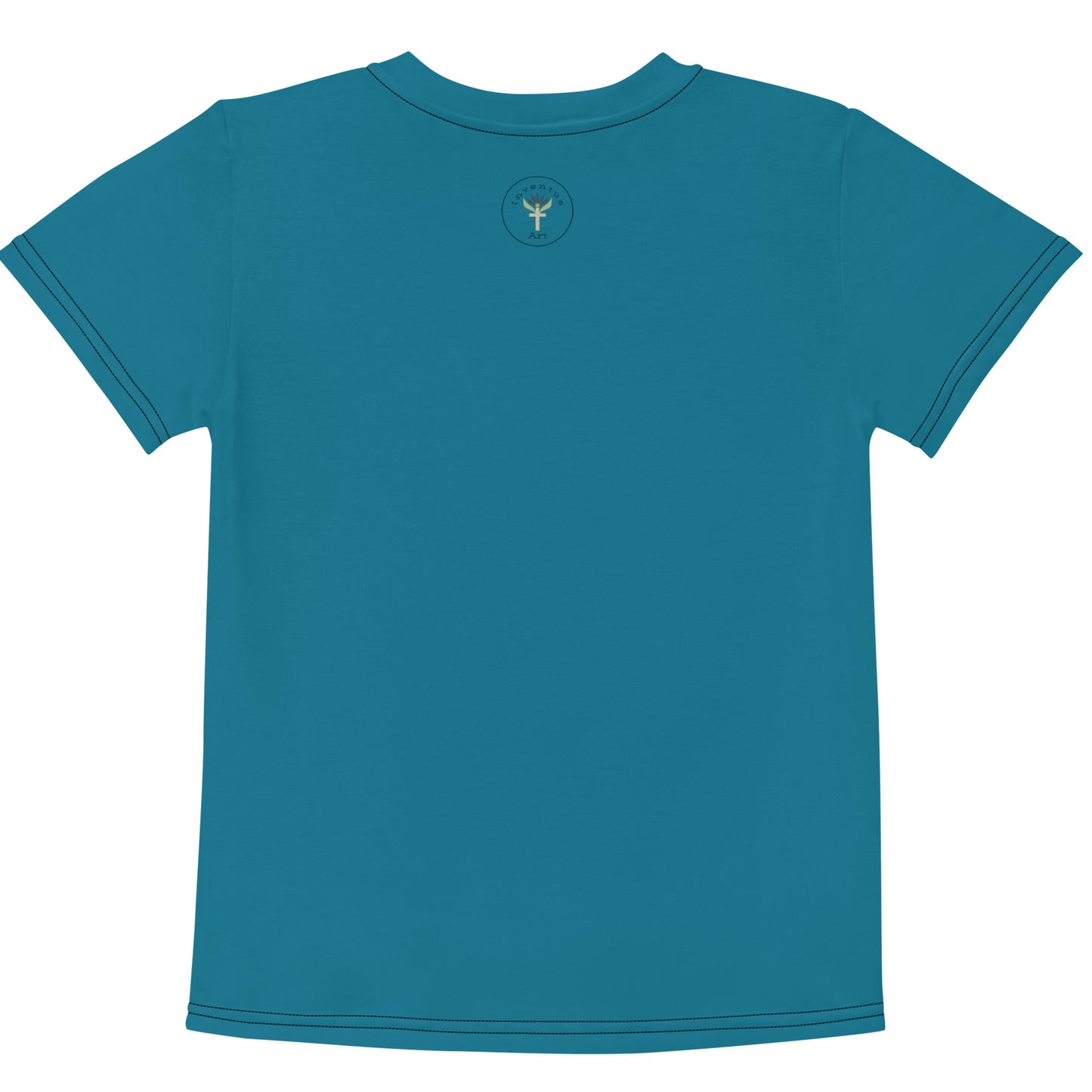Kids Blue Sailing "Dreaming Adventure" Short-Sleeved Crew Neck T-shirt (Size 2-7)